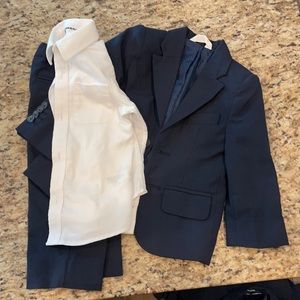 Cat & Jack navy suit, size 2T